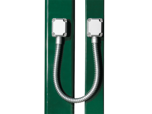 LOCINOX® nerezová chránička pohyblivého kábla, pre krídlové brány, dĺžka 450 mm